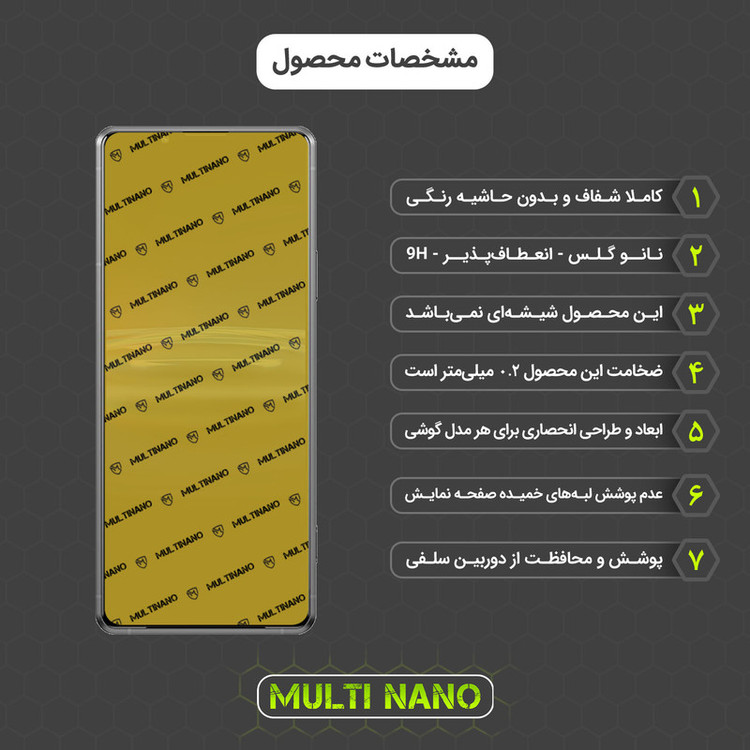 محافظ صفحه نمایش مولتی نانو مدل X-SFM مناسب برای گوشی موبایل سونی Xperia Pro I به همراه برچسب پوششی