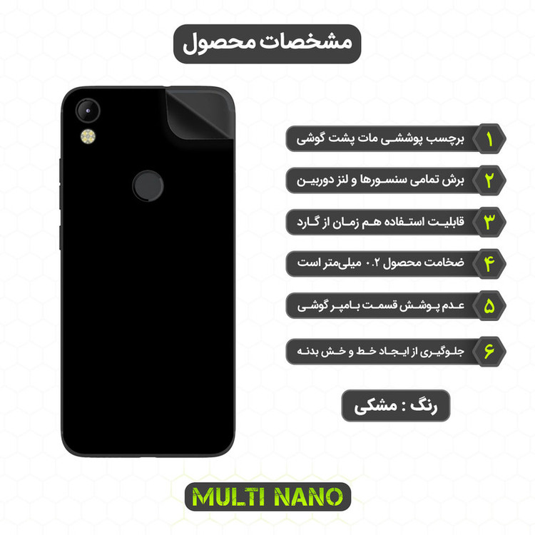 محافظ صفحه نمایش مولتی نانو مدل X-SFM مناسب برای گوشی موبایل تکنو Camon CM به همراه برچسب پوششی
