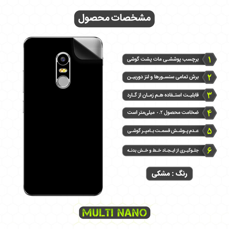 محافظ صفحه نمایش مولتی نانو مدل X-SFM مناسب برای گوشی موبایل تی پی لینک Neffos X1 Max / TP903 به همراه برچسب پوششی