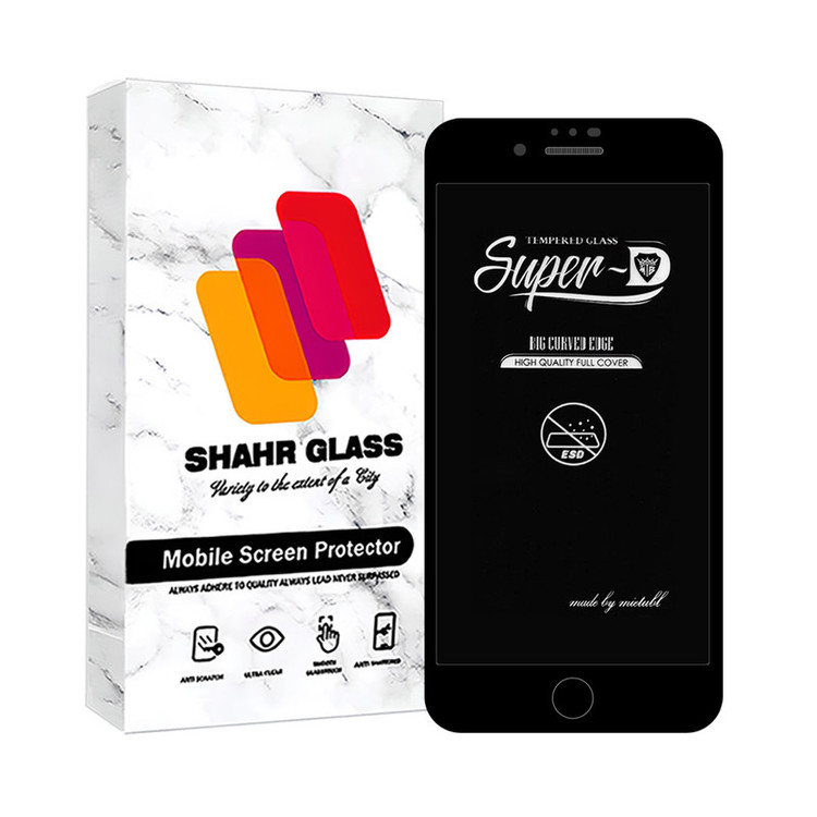 محافظ صفحه نمایش شهر گلس مدل SUPERDS مناسب برای گوشی موبایل اپل iPhone 7 / iPhone 8
