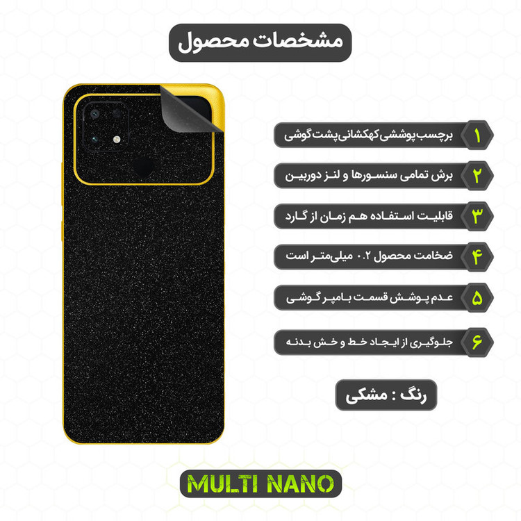 برچسب پوششی مولتی نانو مدل X-F1G مناسب برای گوشی موبایل شیائومی Poco C40