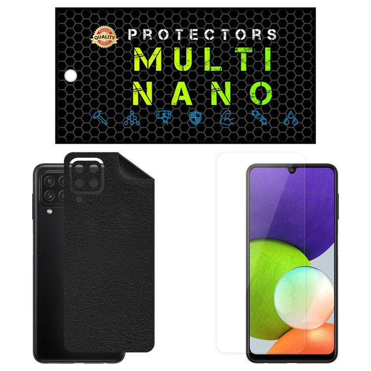 محافظ صفحه نمایش مولتی نانو مدل X-SFL مناسب برای گوشی موبایل سامسونگ Galaxy A22 به همراه برچسب پوششی