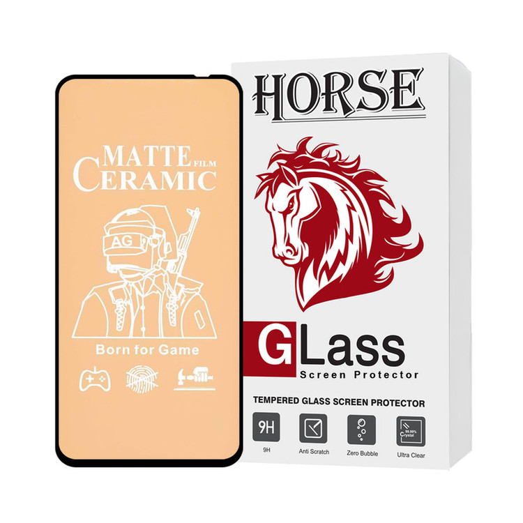 محافظ صفحه نمایش سرامیکی مات هورس مدل CERMAH مناسب برای گوشی موبایل هوآوی Y9a / سامسونگ Galaxy A80 / شیائومی Poco F2 Pro