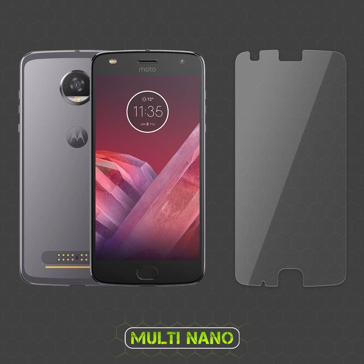 محافظ صفحه نمایش مولتی نانو مدل X-SFL مناسب برای گوشی موبایل موتورولا Moto Z2 Play به همراه برچسب پوششی