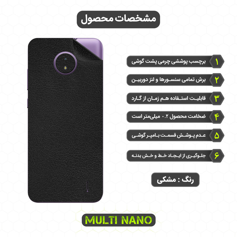 محافظ صفحه نمایش مولتی نانو مدل X-SFL مناسب برای گوشی موبایل نوکیا C10 به همراه برچسب پوششی