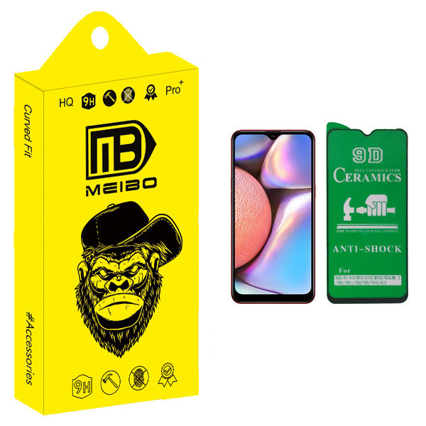 محافظ صفحه نمایش 9D میبو مدل +MHD مناسب برای گوشی موبایل سامسونگ Galaxy A10 / A10s / M10 / M10s