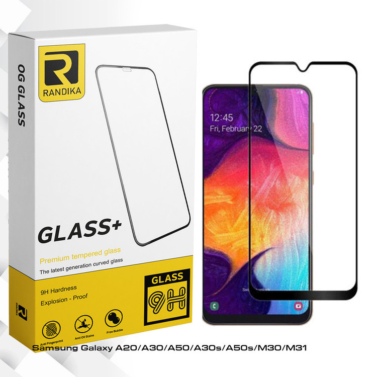 محافظ صفحه نمایش مات راندیکا مدل GLD مناسب برای گوشی موبایل سامسونگ Galaxy A20/A30/A50/A30s/A50s/M30/M31