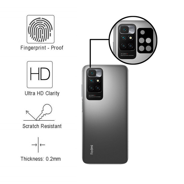 محافظ لنز دوربین تراستکتور مدل LFUL مناسب برای گوشی موبایل شیائومی Redmi 10