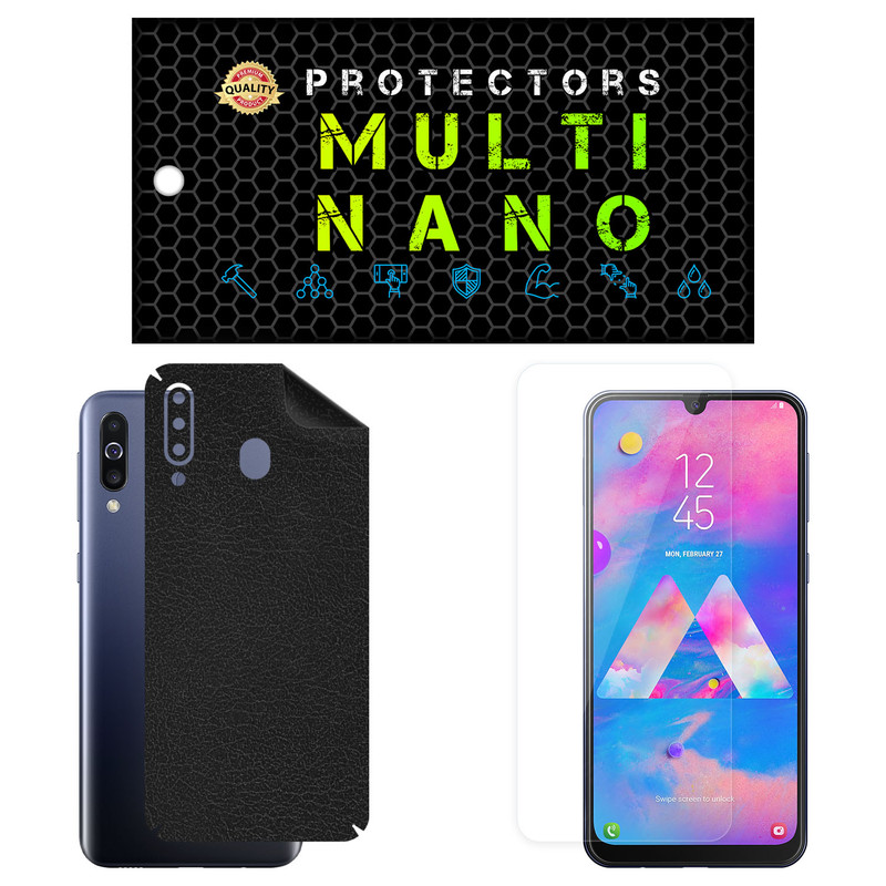 محافظ صفحه نمایش مولتی نانو مدل X-SFL مناسب برای گوشی موبایل سامسونگ Galaxy A40s به همراه برچسب پوششی