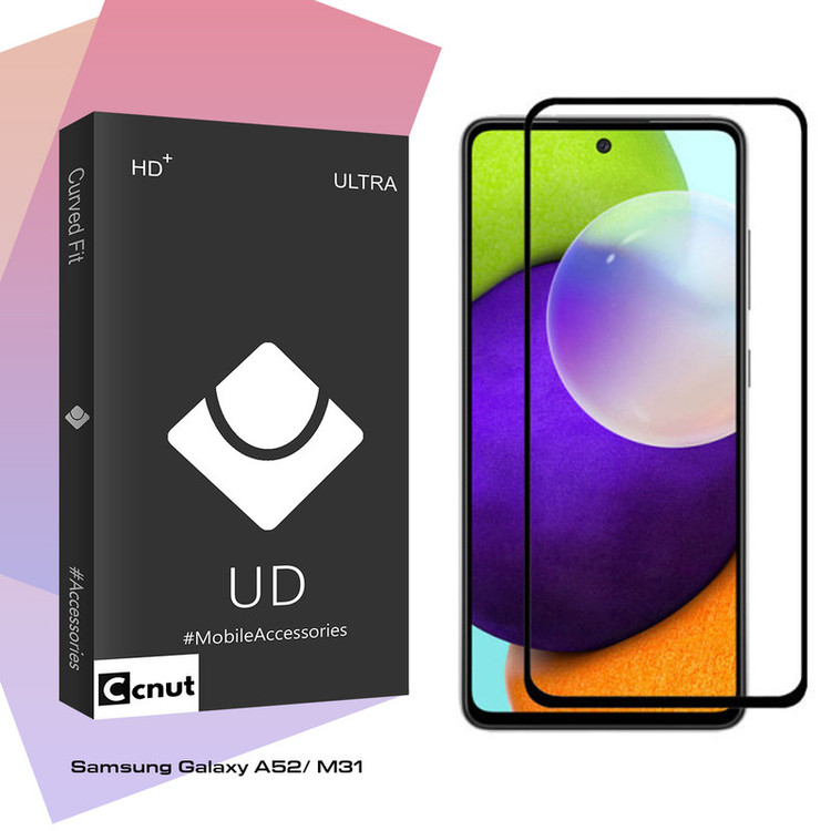 محافظ صفحه نمایش کوکونات مدل UD Black مناسب برای گوشی موبایل سامسونگ Galaxy A52/ M31s
