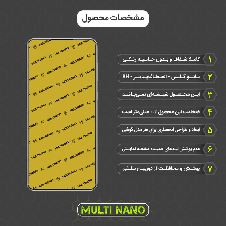 محافظ صفحه نمایش مولتی نانو مدل X-SFL مناسب برای گوشی موبایل سامسونگ Galaxy A73 5G به همراه برچسب پوششی