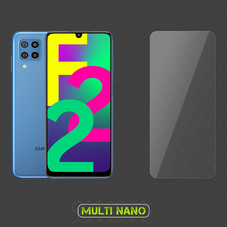 محافظ صفحه نمایش مولتی نانو مدل X-SFL مناسب برای گوشی موبایل سامسونگ Galaxy F22 به همراه برچسب پوششی