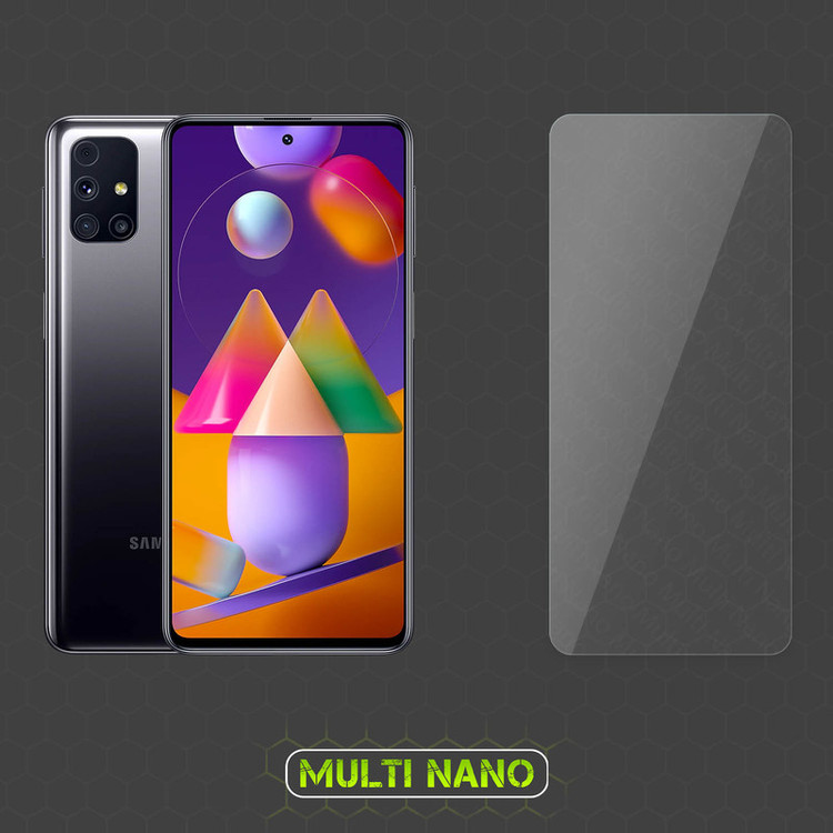 محافظ صفحه نمایش مولتی نانو مدل X-SFL مناسب برای گوشی موبایل سامسونگ Galaxy M31s به همراه برچسب پوششی