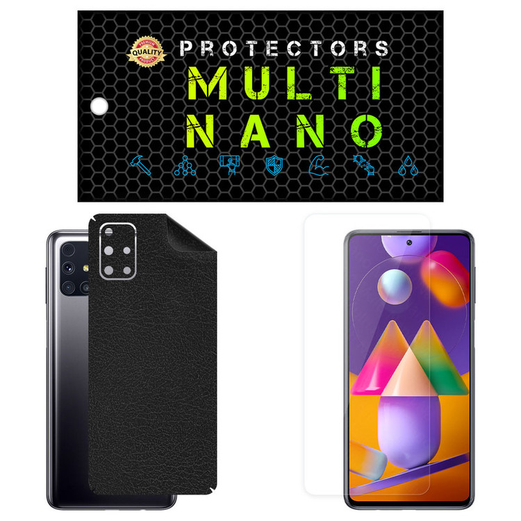 محافظ صفحه نمایش مولتی نانو مدل X-SFL مناسب برای گوشی موبایل سامسونگ Galaxy M31s به همراه برچسب پوششی