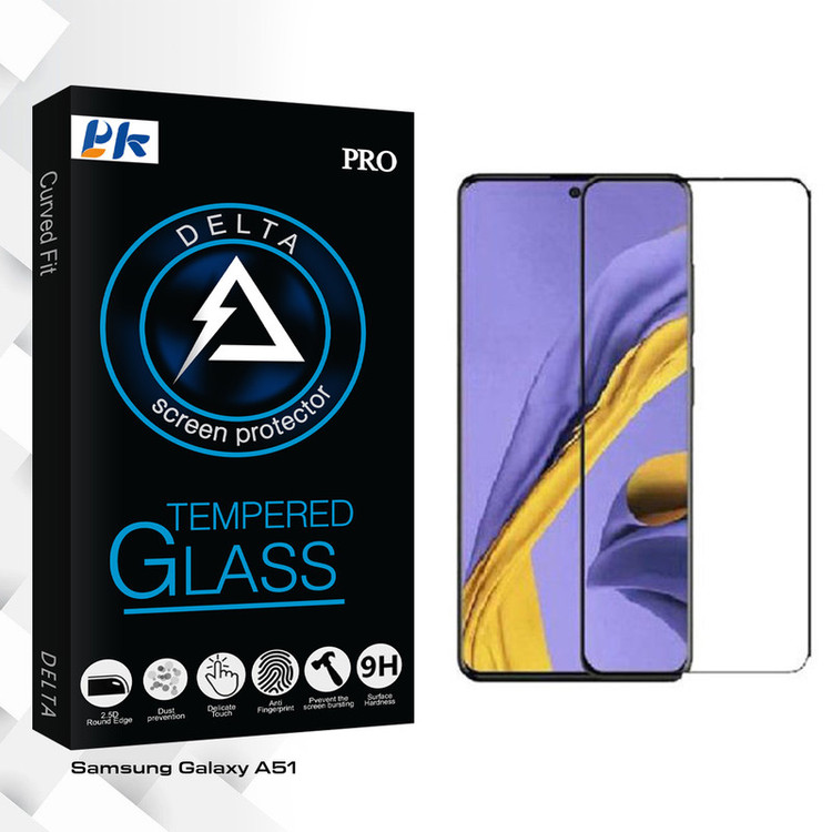 محافظ صفحه نمایش سرامیکی پی کی مدل Delta مناسب برای گوشی موبایل سامسونگ Galaxy A51