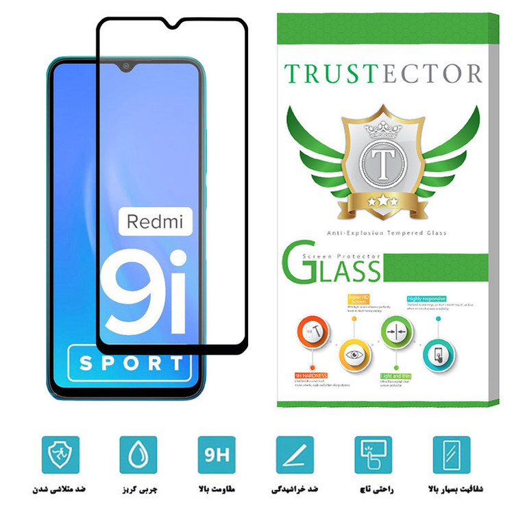 محافظ صفحه نمایش سرامیکی تراستکتور مدل CMA-T مناسب برای گوشی موبایل شیائومی Redmi 9i Sport
