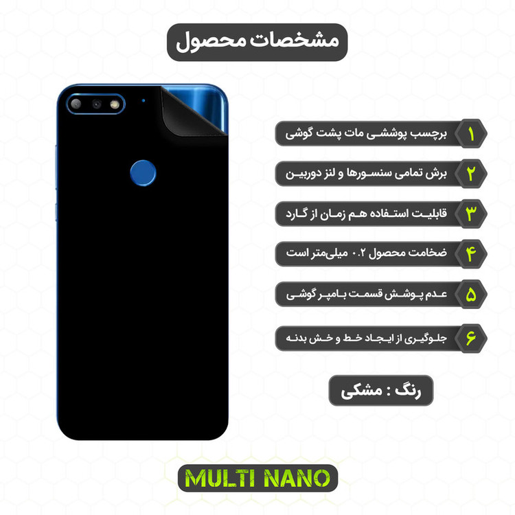 محافظ صفحه نمایش مولتی نانو مدل X-SFM مناسب برای گوشی موبایل هوآوی Enjoy 8 به همراه برچسب پوششی