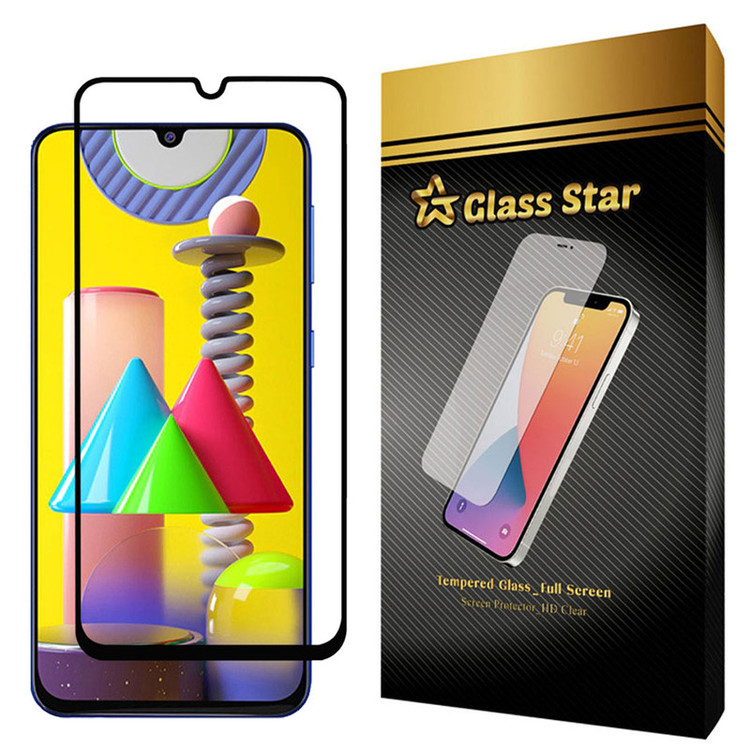 محافظ صفحه نمایش گلس استار مدل FUL مناسب برای گوشی موبایل سامسونگ Galaxy M31 Prime