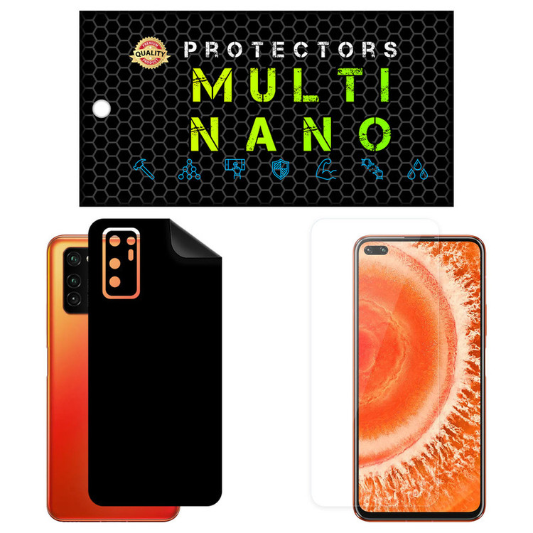 محافظ صفحه نمایش مولتی نانو مدل X-SFM مناسب برای گوشی موبایل آنر V30 Pro به همراه برچسب پوششی