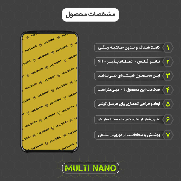 محافظ صفحه نمایش مولتی نانو مدل X-S2N مناسب برای گوشی موبایل موتورولا Moto G8 Plus بسته دو عددی