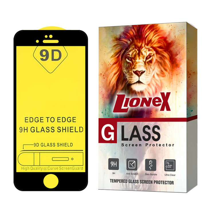 محافظ صفحه نمایش لایونکس مدل FULLLI مناسب برای گوشی موبایل اپل iPhone 5s / 5 / 5c / SE 2016
