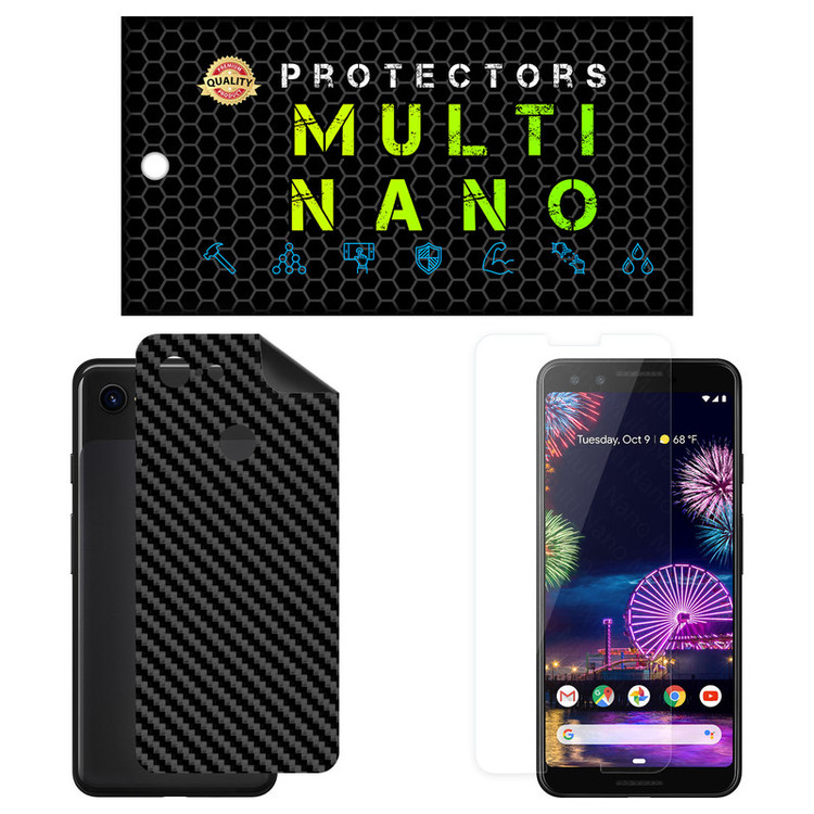 محافظ صفحه نمایش مولتی نانو مدل X-SFC مناسب برای گوشی موبایل گوگل Pixel 3 به همراه برچسب پوششی