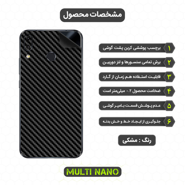 محافظ صفحه نمایش مولتی نانو مدل X-SFC مناسب برای گوشی موبایل ایسوس Zenfone 5 2018 / ZE620KL به همراه برچسب پوششی