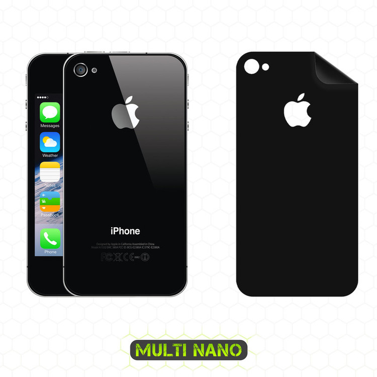 محافظ صفحه نمایش مولتی نانو مدل X-SFM مناسب برای گوشی موبایل اپل iPhone 4S به همراه برچسب پوششی