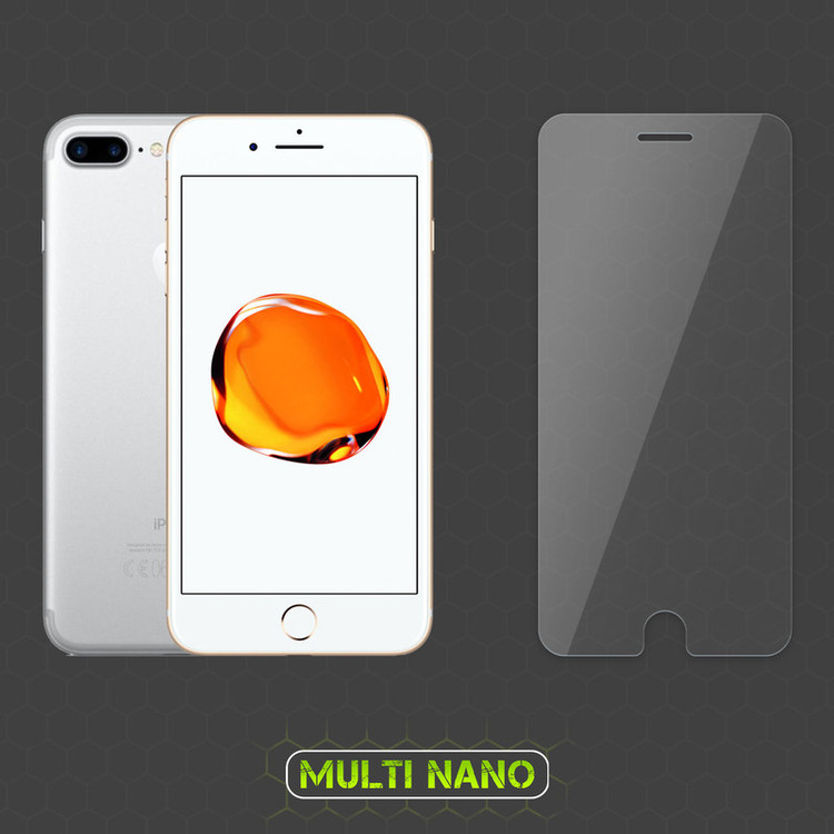 محافظ صفحه نمایش مولتی نانو مدل X-SFM مناسب برای گوشی موبایل اپل iPhone 7 Plus به همراه برچسب پوششی