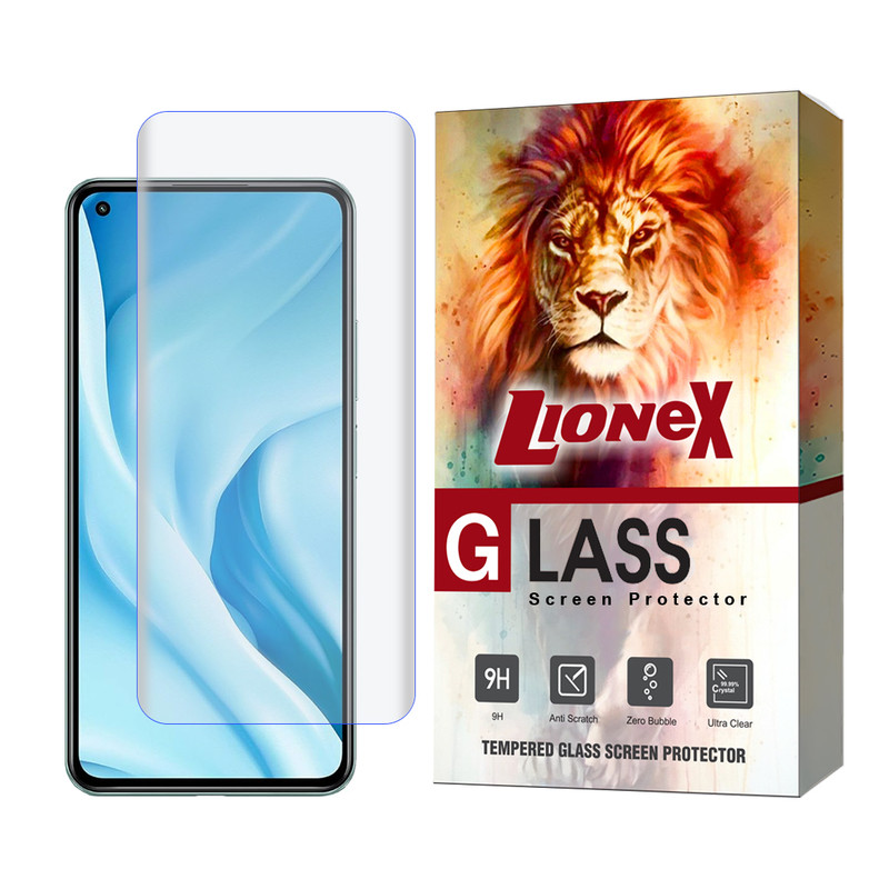 محافظ صفحه نمایش یووی لایونکس مدل UVLIGHTL مناسب برای گوشی موبایل شیائومی Mi 11 Pro