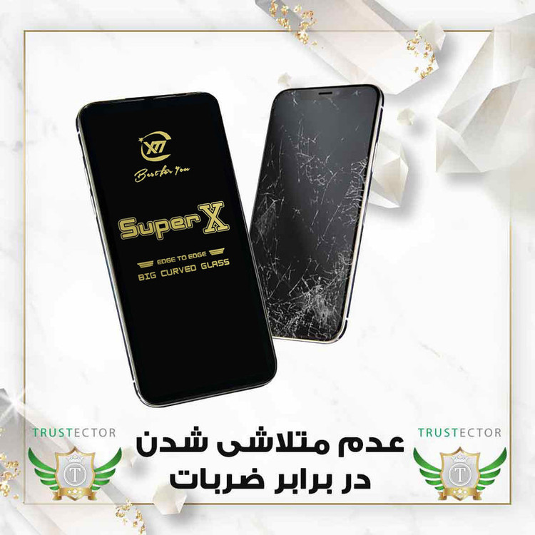 محافظ صفحه نمایش تراستکتور مدل SUPXT30 مناسب برای گوشی موبایل شیائومی Redmi Note 10 5G / Redmi Note 10T 5G / Poco M3 Pro 4G / Poco M3 Pro 5G / Redmi 10 / Redmi 10 5G / Redmi 10 Prime