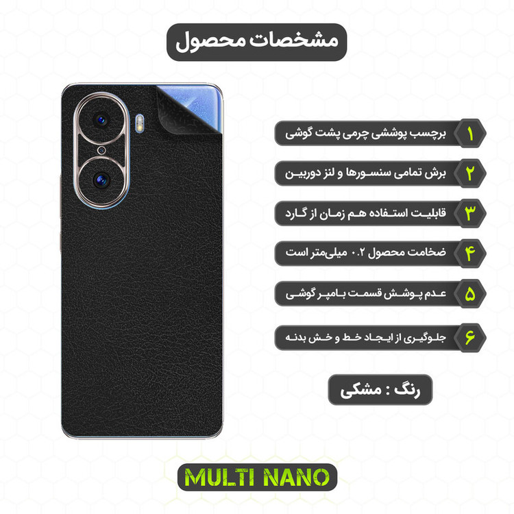برچسب پوششی مولتی نانو مدل X-F1L مناسب برای گوشی موبایل آنر 60 Pro