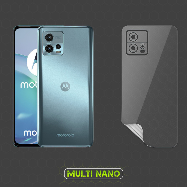 محافظ صفحه نمایش مولتی نانو مدل X-SFT مناسب برای گوشی موبایل موتورولا Moto G72 به همراه محافظ پشت