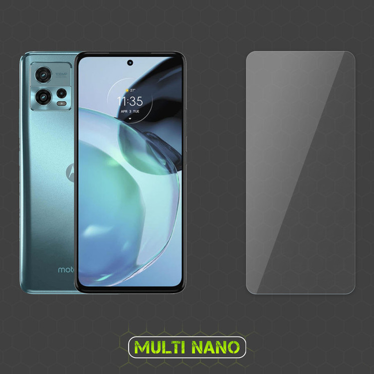 محافظ صفحه نمایش مولتی نانو مدل X-SFT مناسب برای گوشی موبایل موتورولا Moto G72 به همراه محافظ پشت