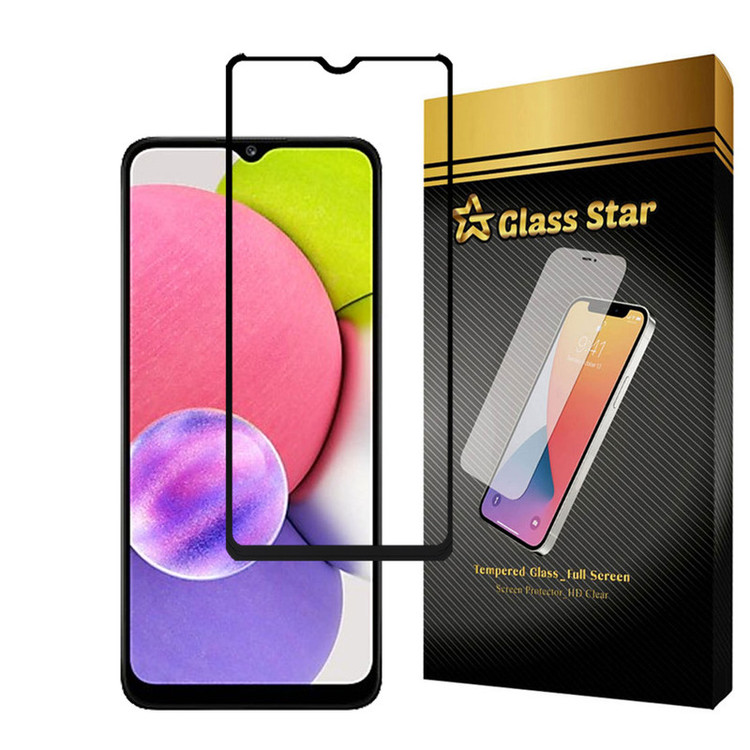 محافظ صفحه نمایش گلس استار مدل FULPLUSS مناسب برای گوشی موبایل سامسونگ Galaxy A03s