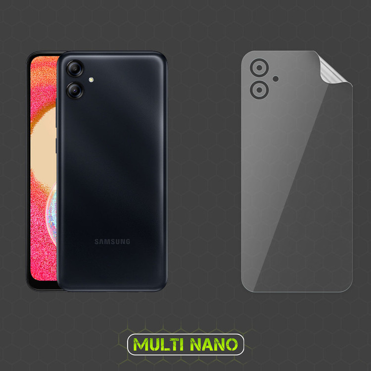 محافظ صفحه نمایش مولتی نانو مدل X-SFT مناسب برای گوشی موبایل سامسونگ Galaxy M04 به همراه محافظ پشت