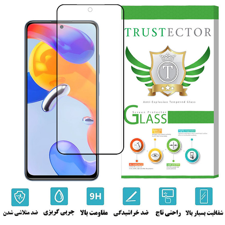 محافظ صفحه نمایش سرامیکی مات تراستکتور مدل MCERAMT مناسب برای گوشی موبایل شیائومی Redmi Note 11 Pro 4G