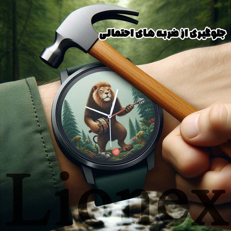 محافظ صفحه نمایش لایونکس مدل WATCHSAFE مناسب برای ساعت هوشمند آمازفیت GTR 42 mm