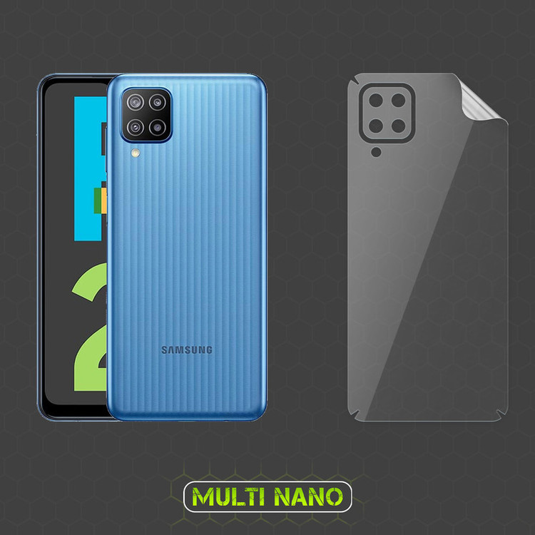 محافظ صفحه نمایش مولتی نانو مدل X-SFT مناسب برای گوشی موبایل سامسونگ Galaxy M12به همراه محافظ پشت