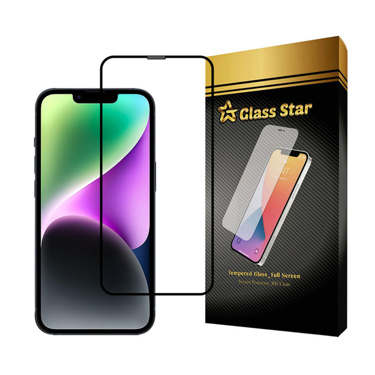 محافظ صفحه نمایش گلس استار مدل FULPLUSS مناسب برای گوشی موبایل اپل iPhone 13 Pro