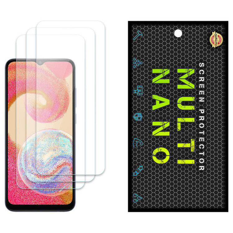 محافظ صفحه نمایش مولتی نانو مدل X-S3N مناسب برای گوشی موبایل سامسونگ Galaxy A04e بسته سه عددی