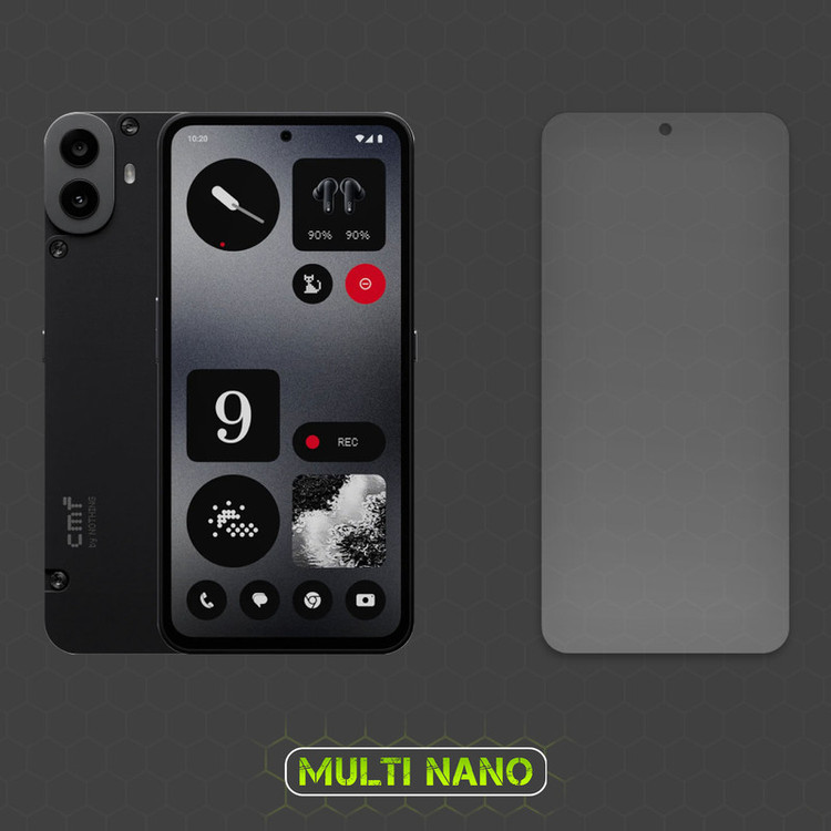 محافظ صفحه نمایش مات مولتی نانو مدل X-S2M مناسب برای گوشی موبایل ناتینگ CMF Phone 1 بسته دو عددی