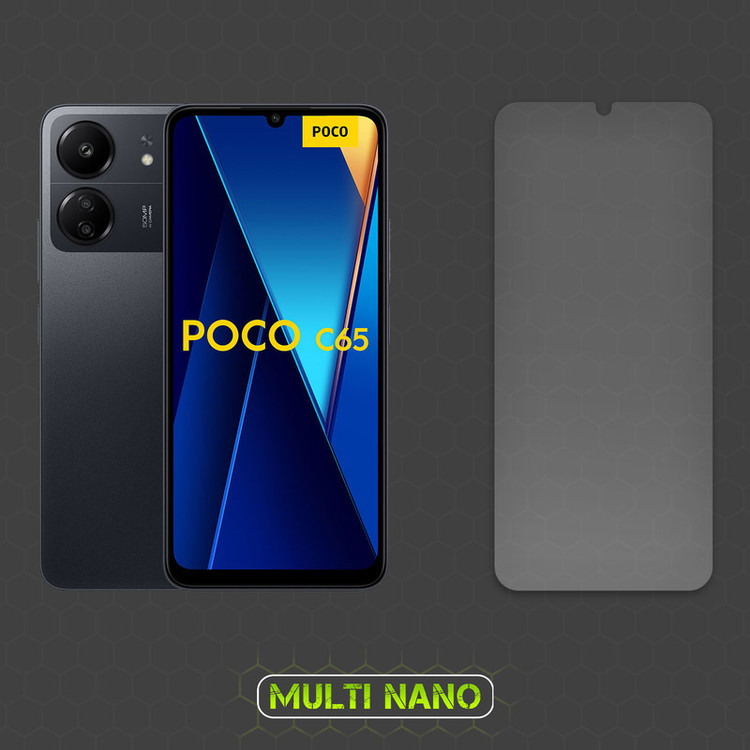 محافظ صفحه نمایش مات مولتی نانو مدل X-S2M مناسب برای گوشی موبایل شیائومی Poco C65 بسته دو عددی