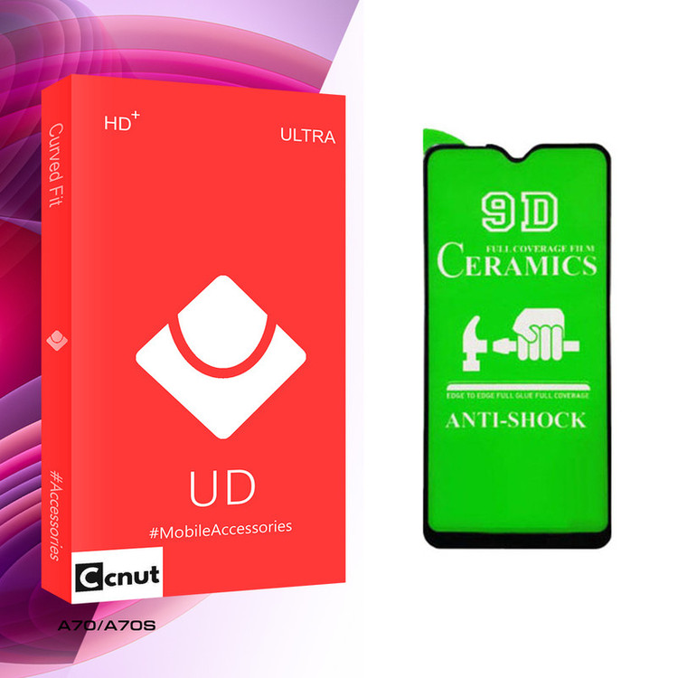محافظ صفحه نمایش کوکونات مدل UD Glass مناسب برای گوشی موبایل سامسونگ Galaxy A70/A70S