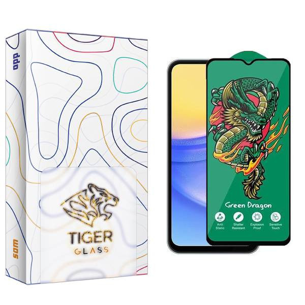 محافظ صفحه نمایش تایگر گلس مدل APL2 Green_Dragon مناسب برای گوشی موبایل سامسونگ Galaxy A15