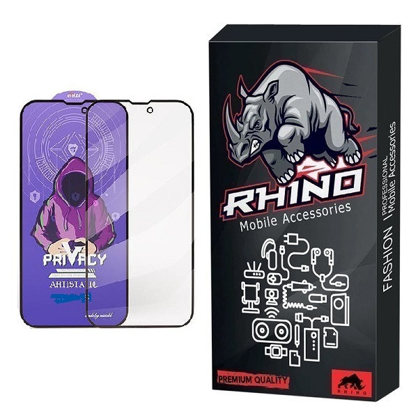 محافظ صفحه نمایش راینو مدل privacy Mietubl مناسب برای گوشی موبایل اپل iPhone 16 Pro Max