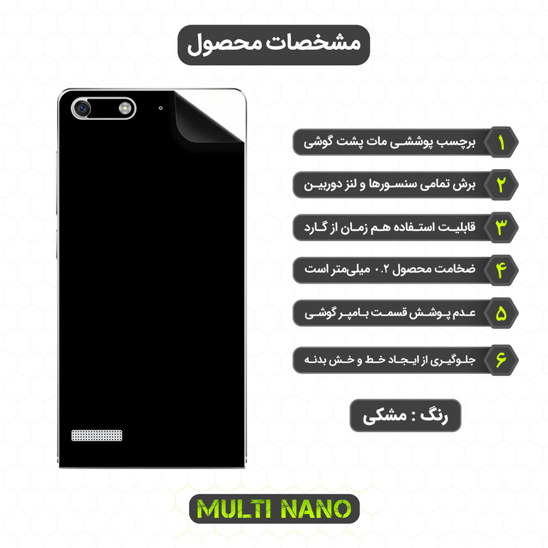 محافظ صفحه نمایش مولتی نانو مدل X-SFM مناسب برای گوشی موبایل هوآوی Ascend G6 به همراه برچسب پوششی