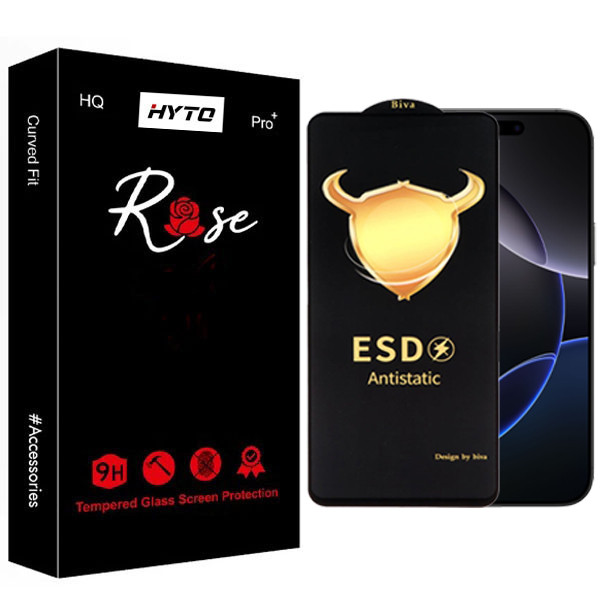 محافظ صفحه نمایش هیتو مدل Rose Biva Antistatic Glavers مناسب برای گوشی موبایل  اپل iphone 16 Pro Max