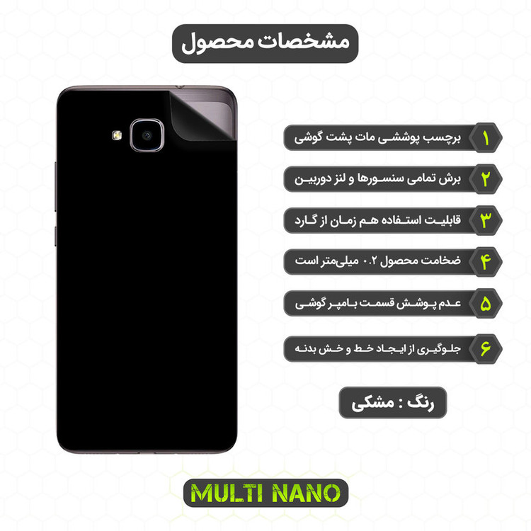 محافظ صفحه نمایش مولتی نانو مدل X-SFM مناسب برای گوشی موبایل آنر 5C به همراه برچسب پوششی