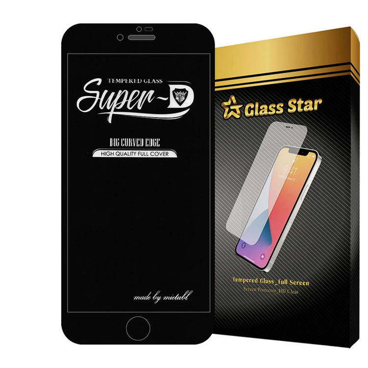محافظ صفحه نمایش سوپردی گلس استار مدل SUPERPLUSS مناسب برای گوشی موبایل اپل iPhone 8